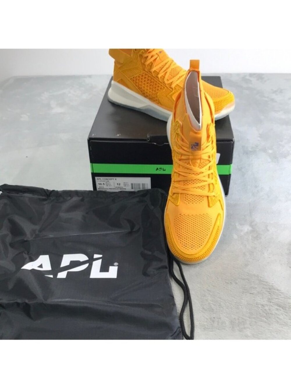 APL Concept X Mango Hi Top Sneakers New in box with dust bag Size 10.5